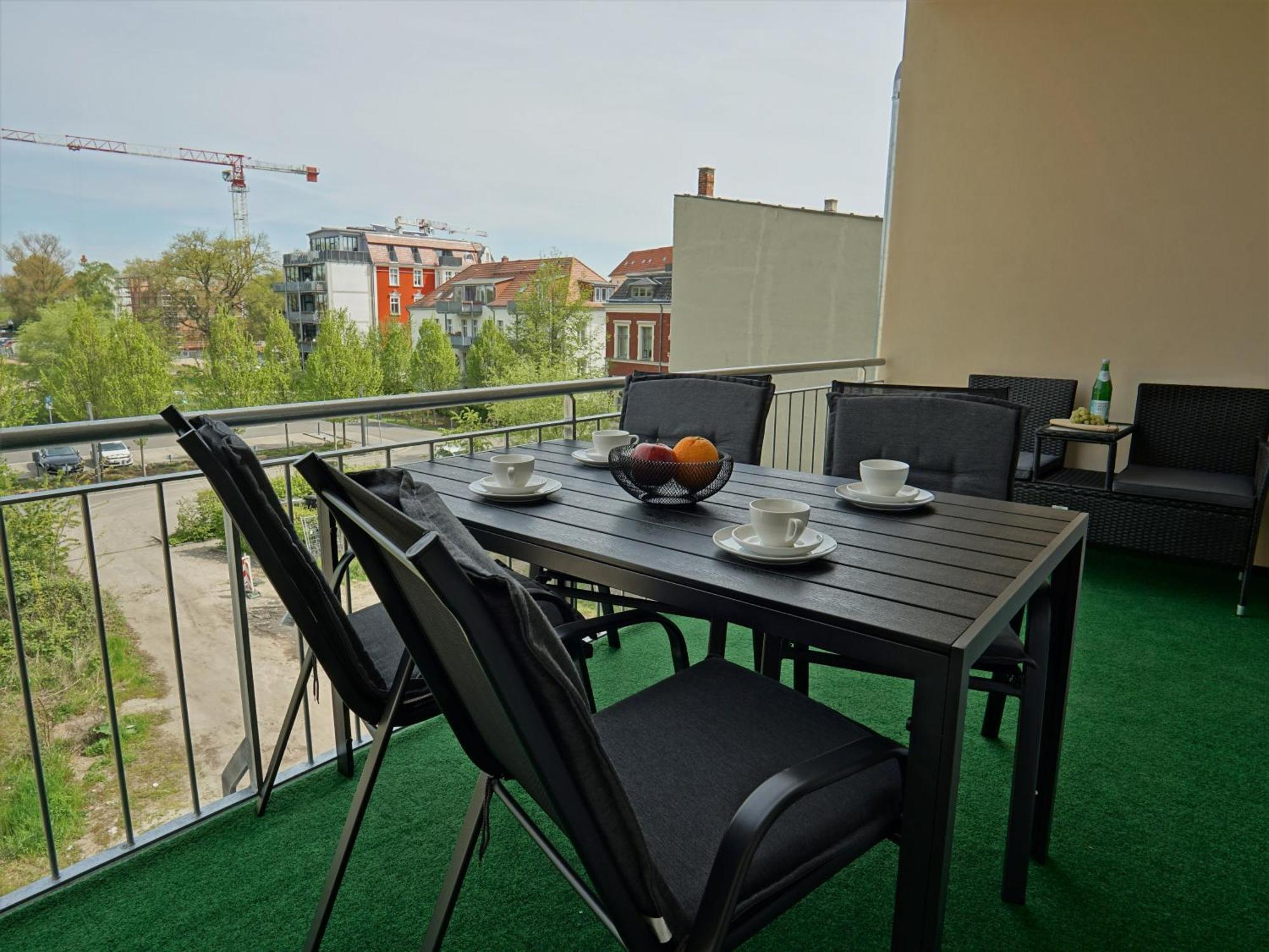 勃兰登堡"Hogulu" Brandenburg, Balkon, Neustadt, Kueche, Wassernaehe - Parkplatz Inklusive公寓 客房 照片