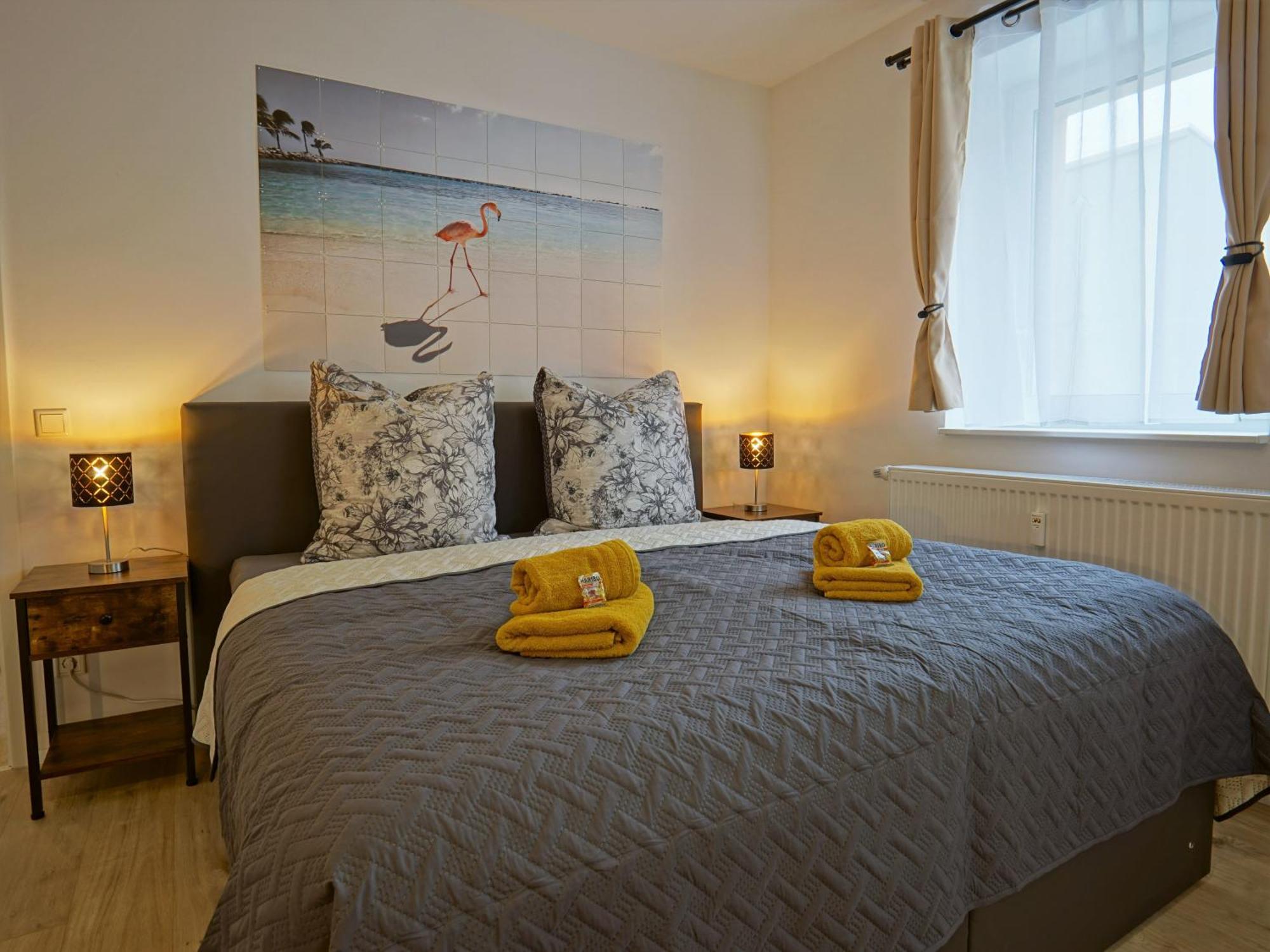 勃兰登堡"Hogulu" Brandenburg, Balkon, Neustadt, Kueche, Wassernaehe - Parkplatz Inklusive公寓 客房 照片